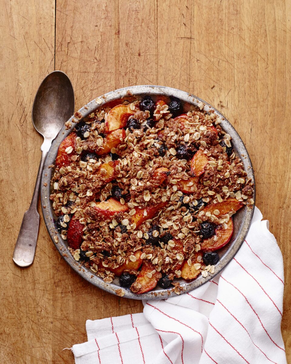Cherry Apricot Crisp