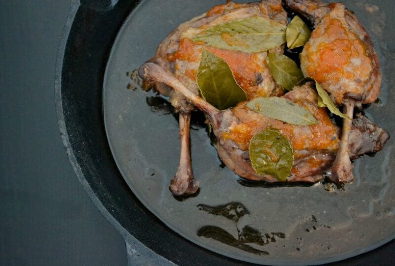 Apricot Glazed Duck Confit85