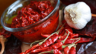 Apricot Harissa Dipping Sauce