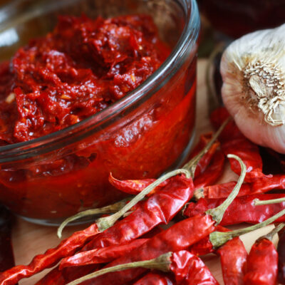 Apricot Harissa Dipping Sauce