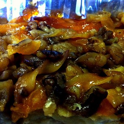 apricot kugel