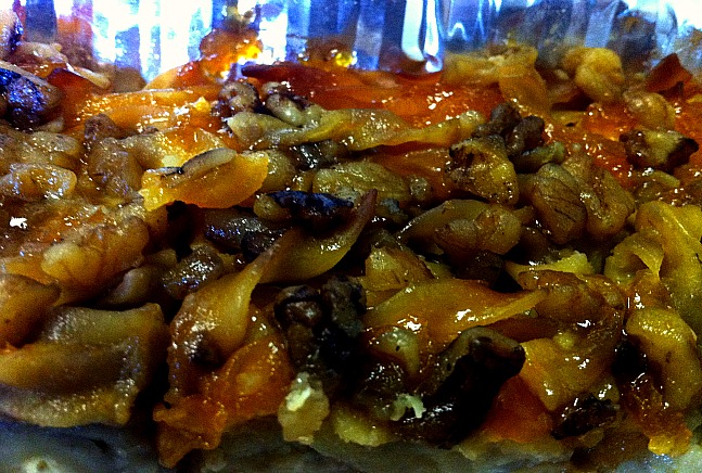 apricot kugel