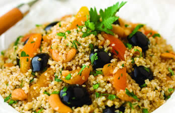 Arabian Apricot Olive Bulgur