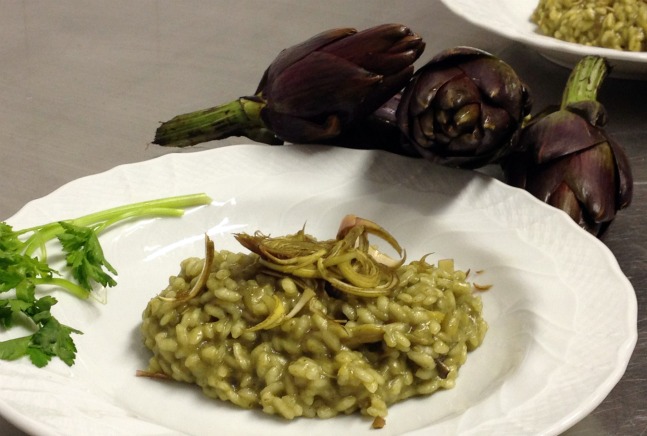 artichoke risotto