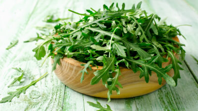 Arugula Salad with Lemon Honey Vinaigrette