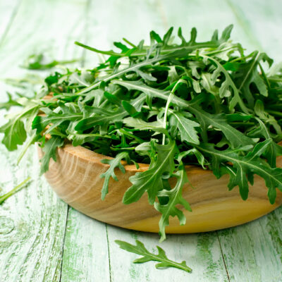 Arugula Salad with Lemon Honey Vinaigrette