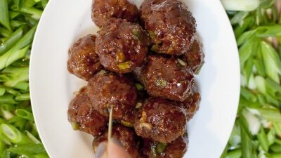 asian meatballs