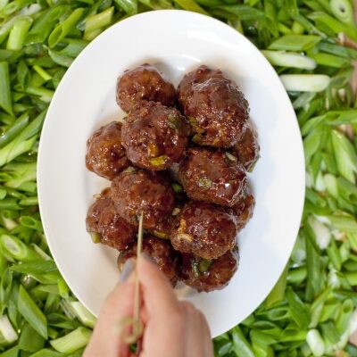 asian meatballs