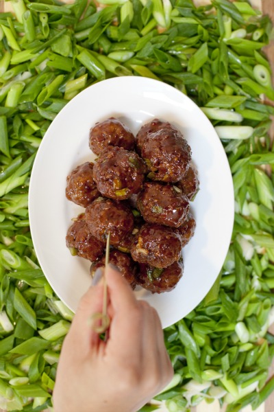 asian meatballs