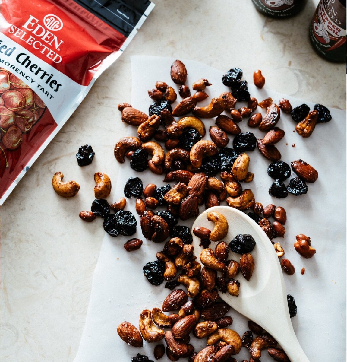 Baked Asian Nut Mix with Montmorency Cherries