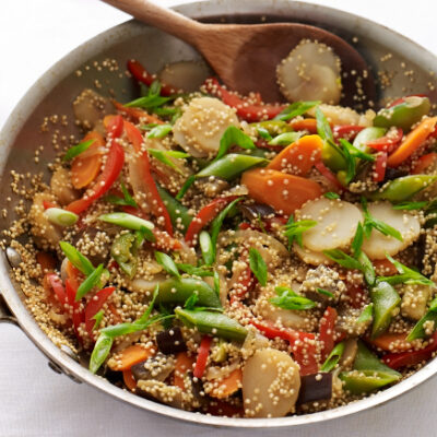Asian Vegetables with Quinoa