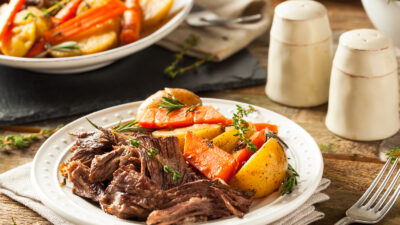 Autumn Pot Roast With Root Vegetables