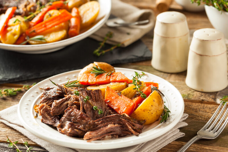 Autumn Pot Roast With Root Vegetables