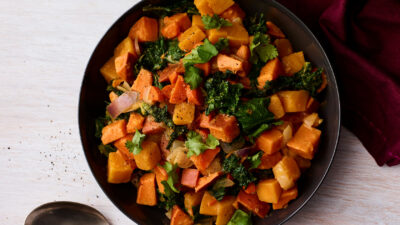Autumnal Vegetables in Ginger-Coconut Curry