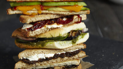 Avocado and Sweet Thai Chilli Grilled Cheese