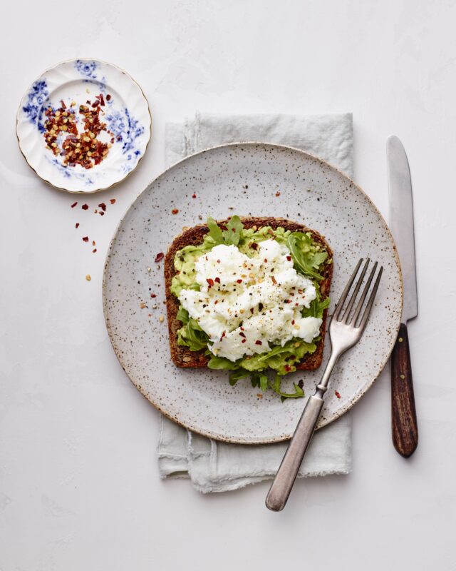 Avocado Egg Breakfast Toast