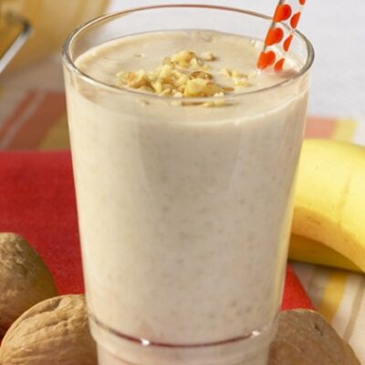 Awesome Banana Walnut Shake