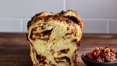 sun dried tomato babka