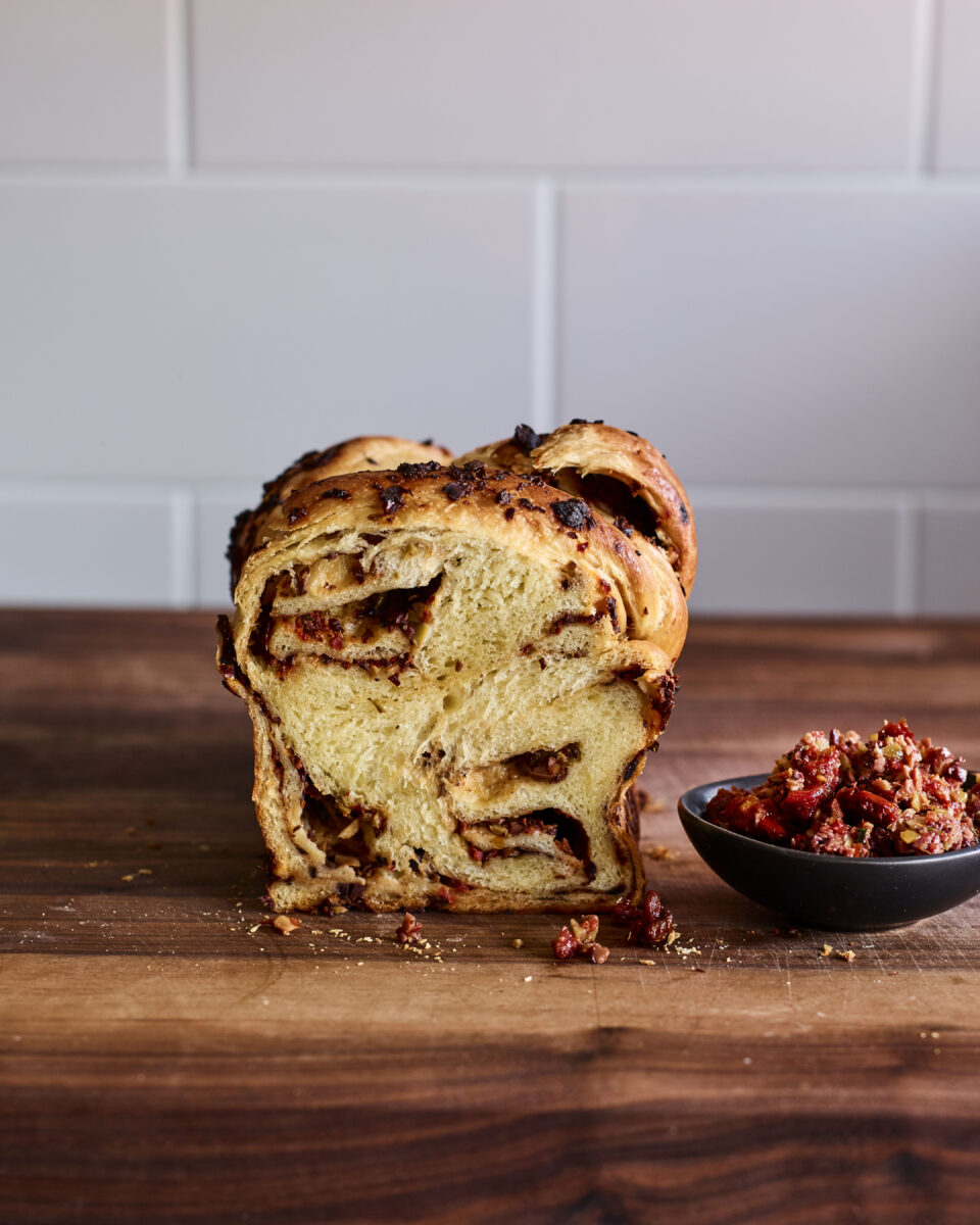 sun dried tomato babka