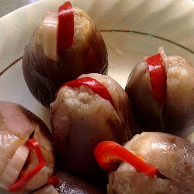 baby eggplants pickled3