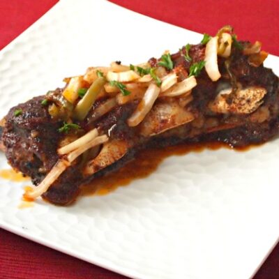 Back Ribs with Vinegar Sauce