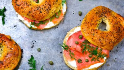 Bagels For Yom Kippur Break Fast