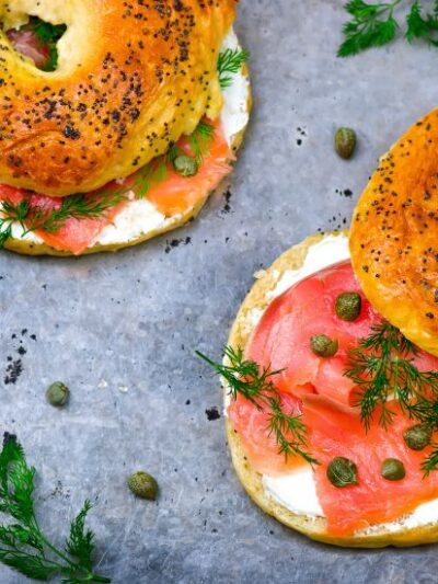 Bagels For Yom Kippur Break Fast