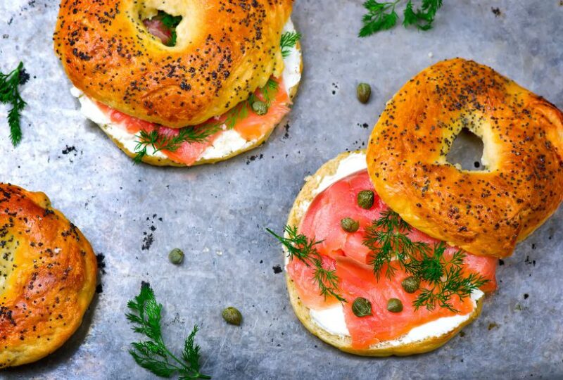 Bagels For Yom Kippur Break Fast