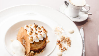 Baked Apple Meringues
