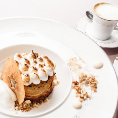 Baked Apple Meringues