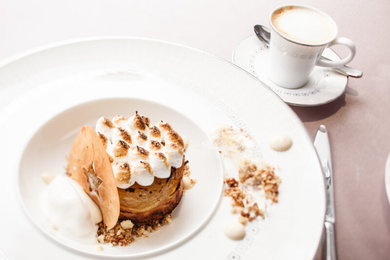 Baked Apple Meringues