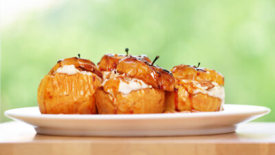 Baked Apple with Dried Fruits