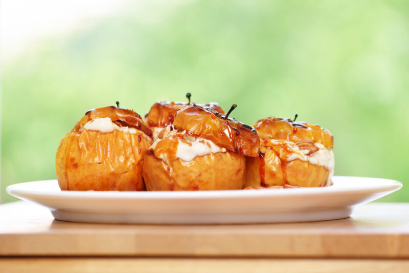 Baked Apple with Dried Fruits