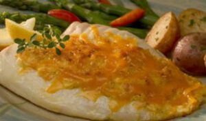 Baked Fish au Gratin