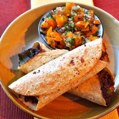 baked flatuas-taquitos