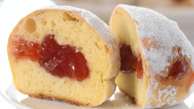 baked jelly doughnuts