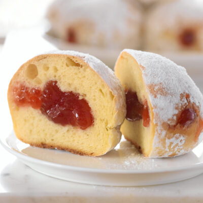 baked jelly doughnuts