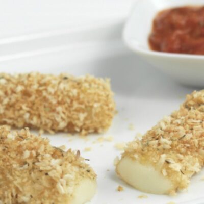 Baked Mozzarella Sticks