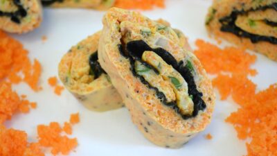 Baked Omelet Roll
