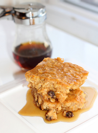 Baked Pumpkin Oatmeal