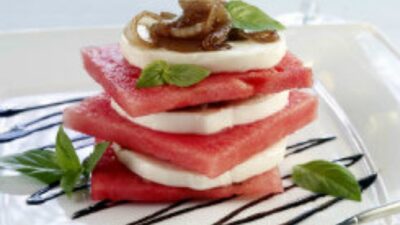 Balsamic Caramelized Onion Caprese