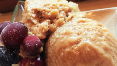 Banana Almond Ice Cream