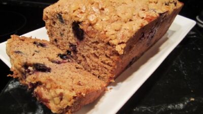 Banana Blueberry Cake