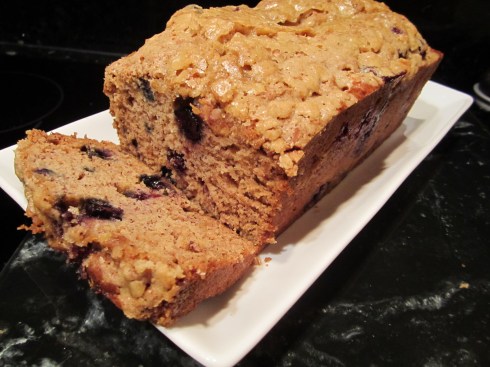 Banana Blueberry Cake