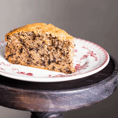 healthy banana cake