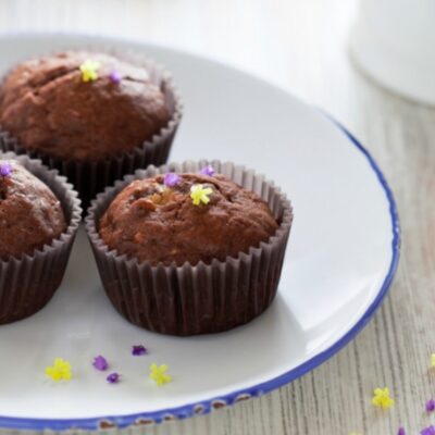 banana chocolate chip muffins