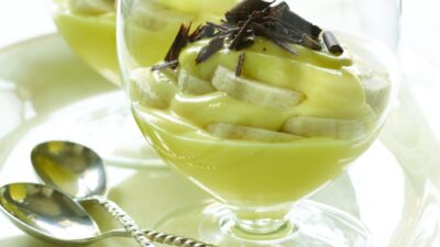 banana chocolate parfait