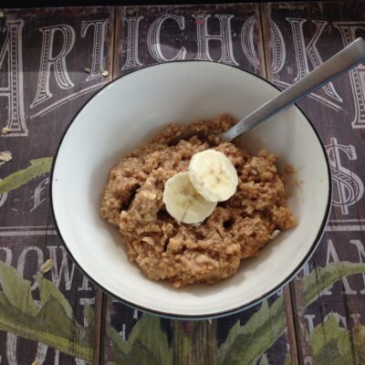 Banana Walnut oatmeal