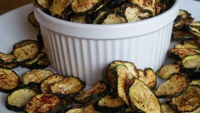 BARBECUE FLAVORED ZUCCHINI CHIPS