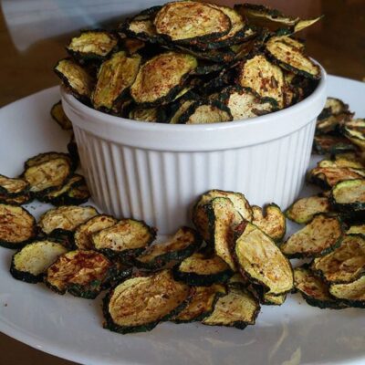 BARBECUE FLAVORED ZUCCHINI CHIPS
